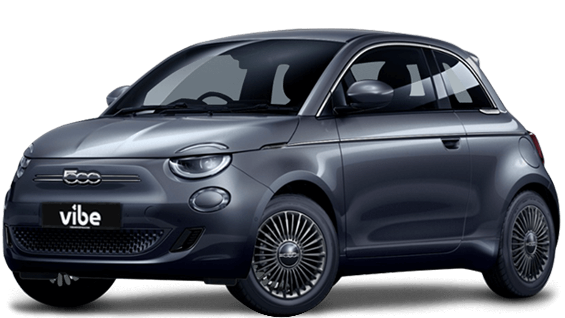 Fiat 500e Hatchback in schwarz bei vibe