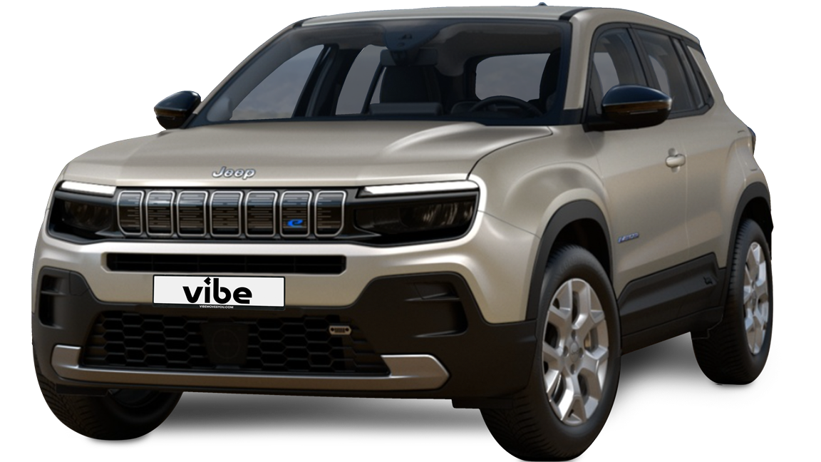 Jeep Avenger in bronze bei vibe
