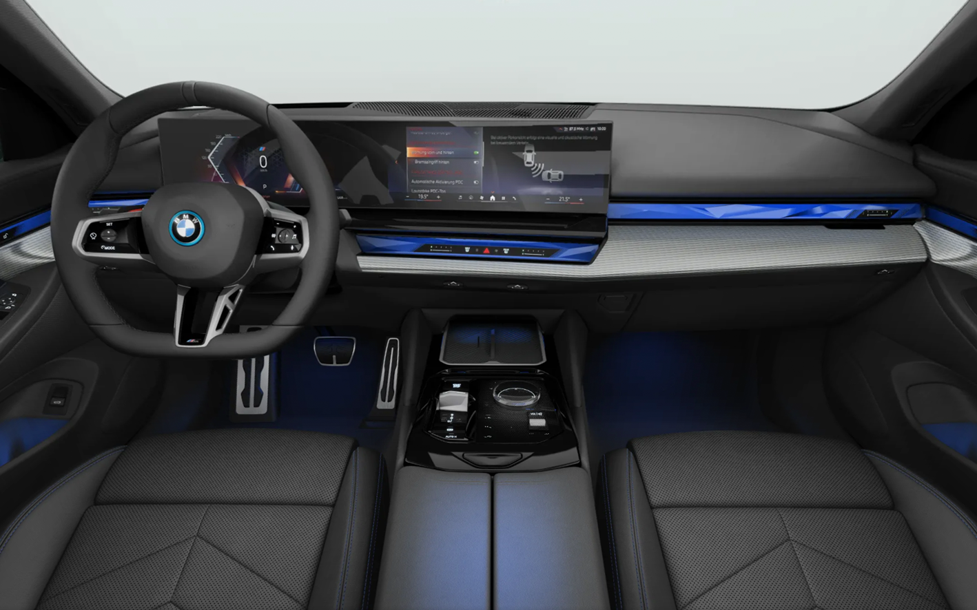 BMW i5 Innenraum bei vibe