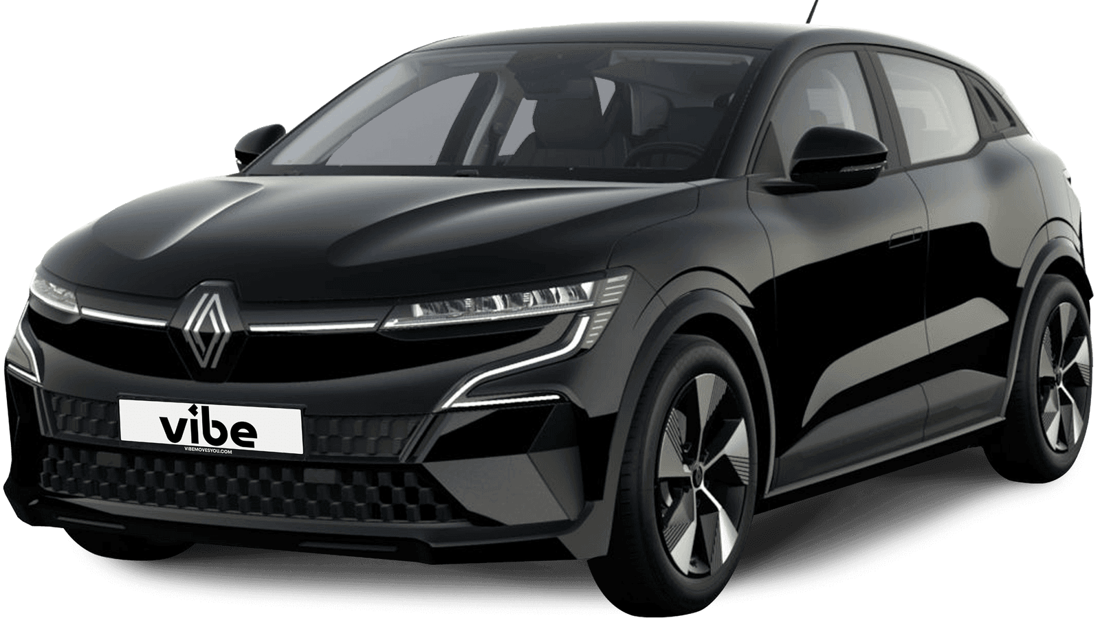 Renault Megane E-Tech in schwarz bei vibe
