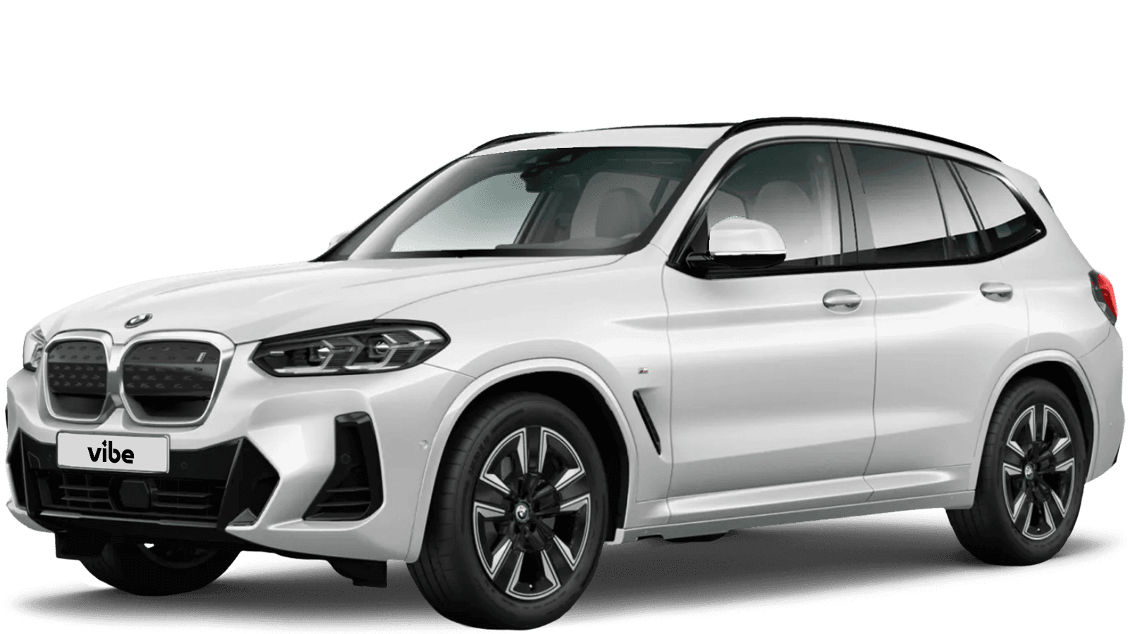 BMW iX3 in weiß bei vibe