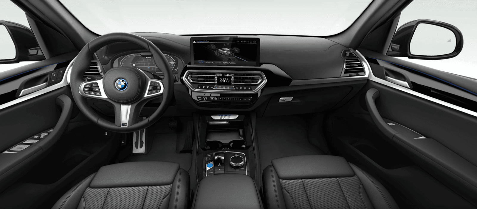 BMW iX3 Inspiring Innenraum bei vibe