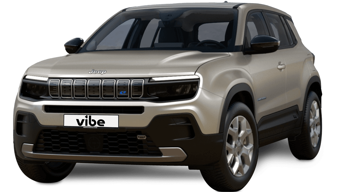 Jeep Avenger in bronze bei vibe