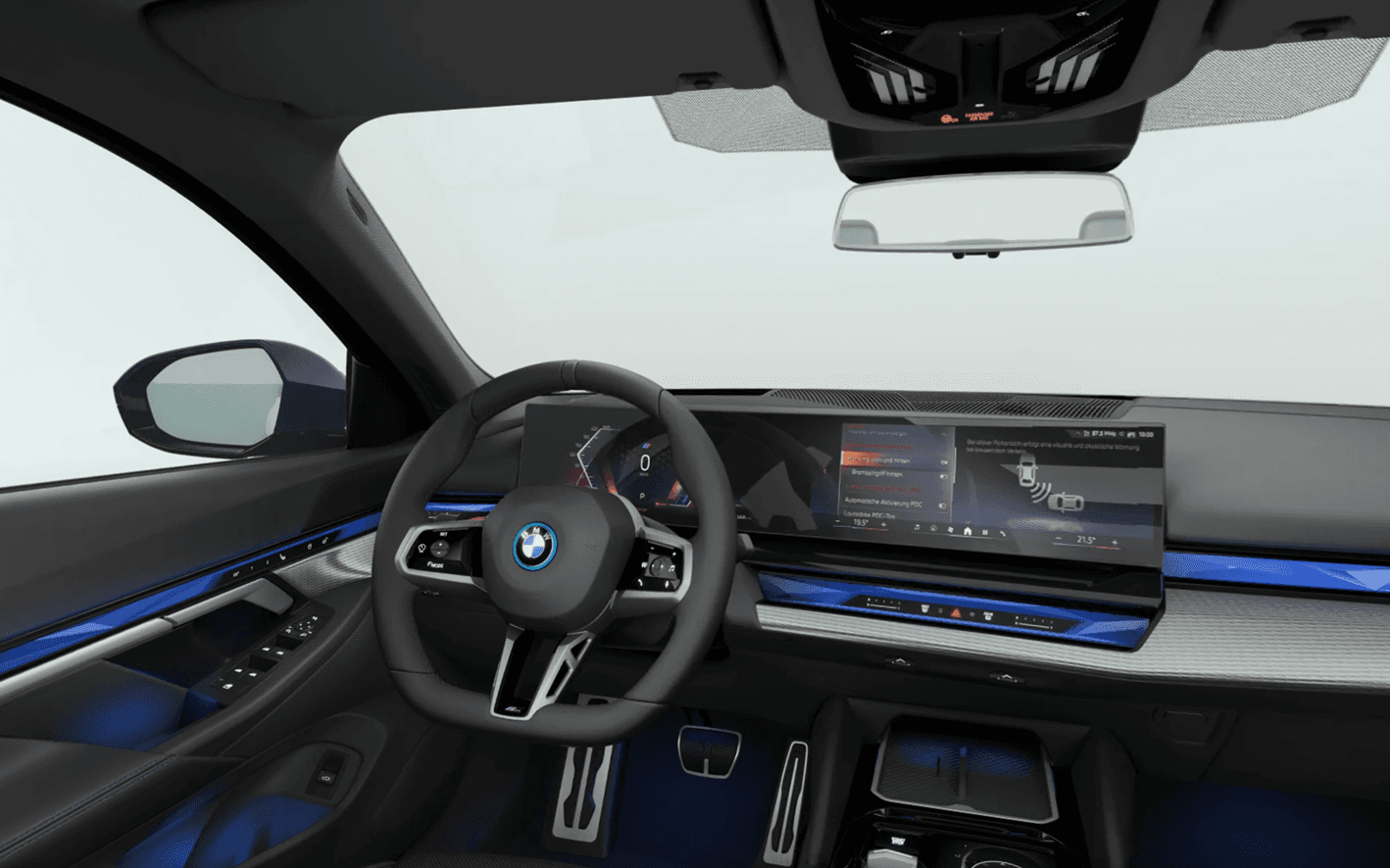BMW i5 Innenraum bei vibe